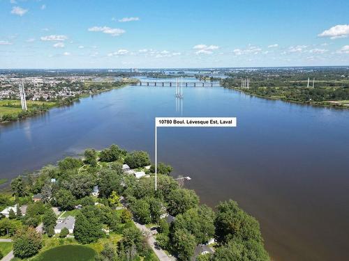 Aerial photo - 10780Z Boul. Lévesque E., Laval (Saint-François), QC - Outdoor With Body Of Water With View