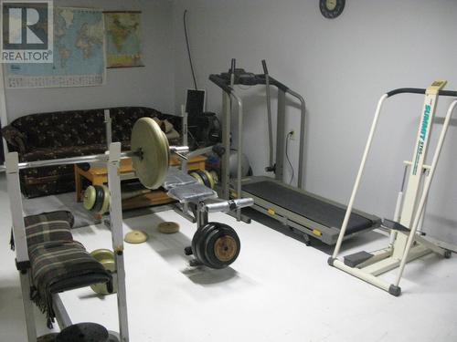 4 Blackwater Crescent, Mackenzie, BC - Indoor Photo Showing Gym Room