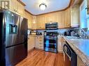 46 Gabourie Road, Edmundston, NB  - Indoor Photo Showing Kitchen With Double Sink 