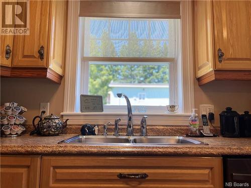 46 Gabourie Road, Edmundston, NB - Indoor Photo Showing Kitchen With Double Sink