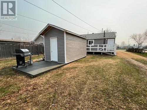 5002 48 Avenue, Pouce Coupe, BC - Outdoor With Deck Patio Veranda With Exterior