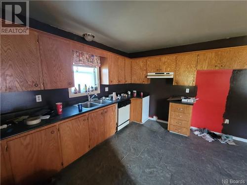 2 Marne Lane, Marne, NB - Indoor Photo Showing Kitchen With Double Sink