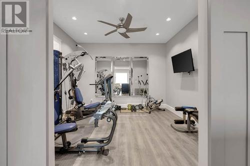 424 Trestle Ridge Drive, Kelowna, BC - Indoor Photo Showing Gym Room