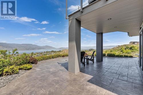 424 Trestle Ridge Drive, Kelowna, BC - Outdoor With Body Of Water With Deck Patio Veranda With View