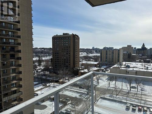 1206 320 5Th Avenue N, Saskatoon, SK - Outdoor With Balcony With View