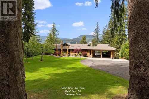 1903 Blind Bay Road, Sorrento, BC - Outdoor