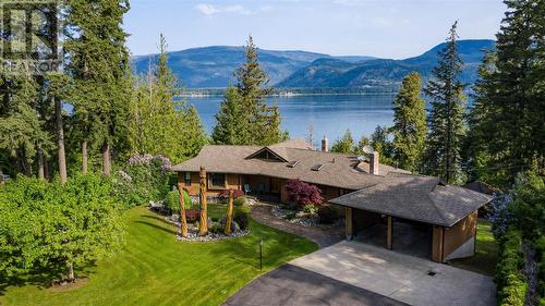 1903 Blind Bay Road, Sorrento, BC - Outdoor With Body Of Water With Deck Patio Veranda With View