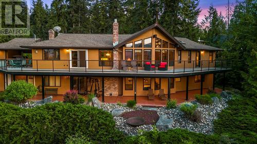 1903 Blind Bay Road, Sorrento, BC - Outdoor With Deck Patio Veranda