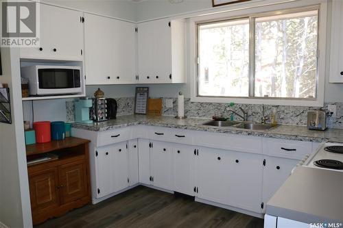 608 Windover Avenue, Moosomin, SK - Indoor Photo Showing Kitchen With Double Sink
