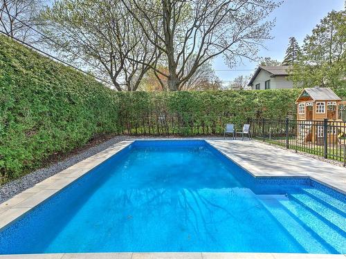 Backyard - 226 Av. Lazard, Mont-Royal, QC - Outdoor With In Ground Pool