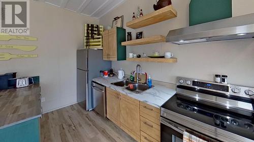 78 Northside Road, Calvert, NL - Indoor Photo Showing Kitchen With Double Sink