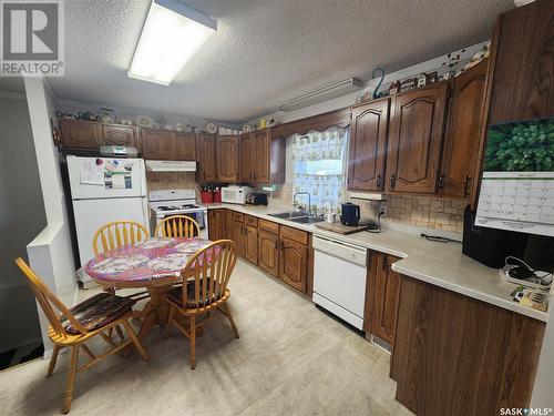 309 Donnelly Street, Stoughton, SK - Indoor Photo Showing Kitchen With Double Sink