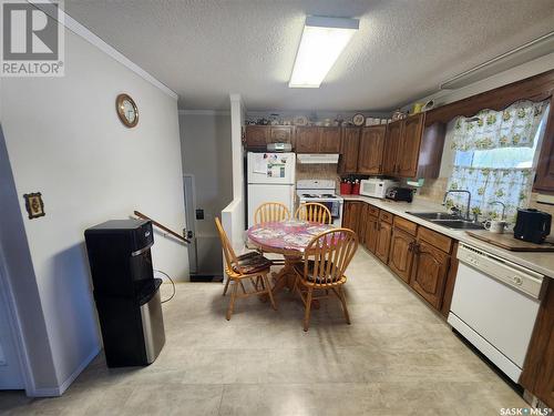 309 Donnelly Street, Stoughton, SK - Indoor Photo Showing Kitchen With Double Sink