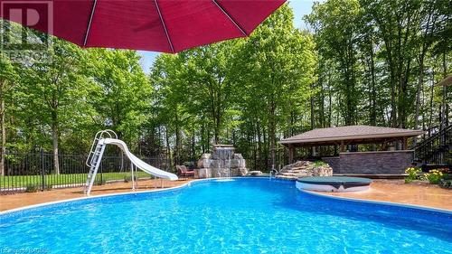 59 Maple Creek Drive, Brockton, ON - Outdoor With In Ground Pool With Backyard