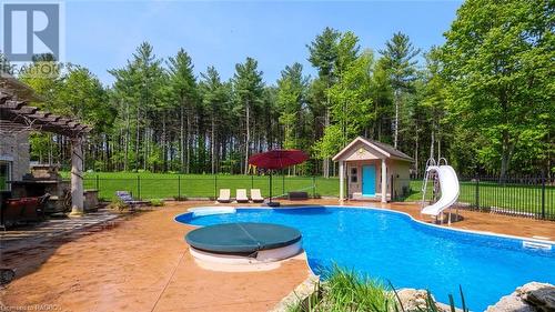 59 Maple Creek Drive, Brockton, ON - Outdoor With In Ground Pool With Backyard