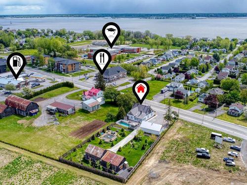 Aerial photo - 501 Rue Notre-Dame, Lavaltrie, QC - Outdoor With Body Of Water With View