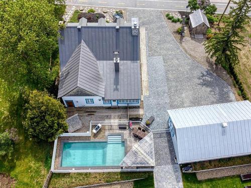 Aerial photo - 501 Rue Notre-Dame, Lavaltrie, QC - Outdoor With In Ground Pool