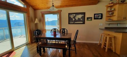 5106 Squilax-Anglemont Road, Celista, BC - Indoor Photo Showing Dining Room