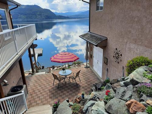 5106 Squilax-Anglemont Road, Celista, BC - Outdoor With Body Of Water With Deck Patio Veranda