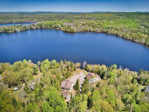 Photo aÃ©rienne - 896 Ch. Des Bouleaux, Nominingue, QC - Outdoor With Body Of Water With View