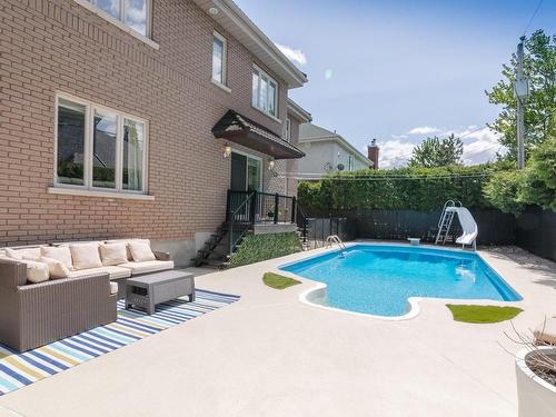 Backyard - 9034 Crois. Richmond, Brossard, QC - Outdoor With In Ground Pool With Exterior