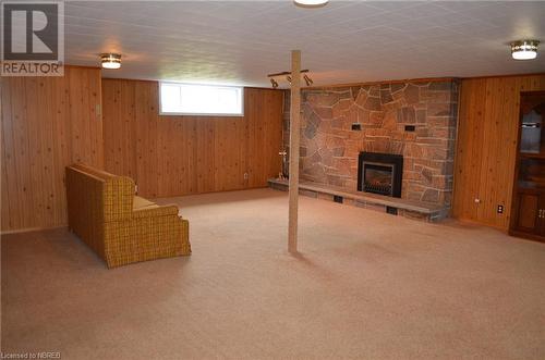 492 Mccarthy Street, Trout Creek, ON - Indoor With Fireplace