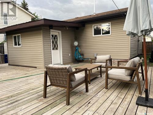 506 Maple Street, Esterhazy, SK - Outdoor With Deck Patio Veranda With Exterior