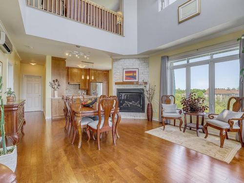 Overall view - 706-1180 Ch. D'Aylmer, Gatineau (Aylmer), QC - Indoor With Fireplace