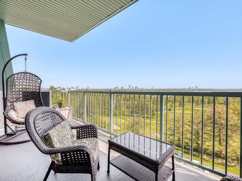 Balcony - 706-1180 Ch. D'Aylmer, Gatineau (Aylmer), QC - Outdoor With Exterior