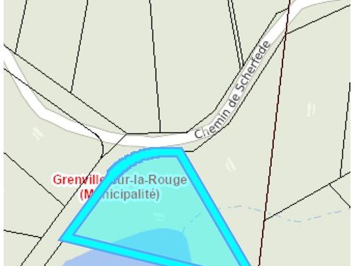 Plan (croquis) - Ch. De Scherfede, Grenville-Sur-La-Rouge, QC 