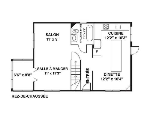Drawing (sketch) - 443 Rue Fairfield, Longueuil (Greenfield Park), QC - Other