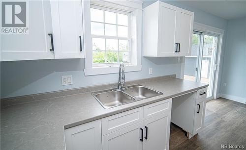 483 Kingsley Road, Kingsley, NB - Indoor Photo Showing Kitchen With Double Sink