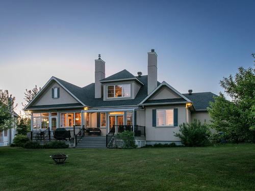 Face arriÃ¨re - 40 Rue Stone Haven, Lac-Brome, QC - Outdoor With Deck Patio Veranda With Facade
