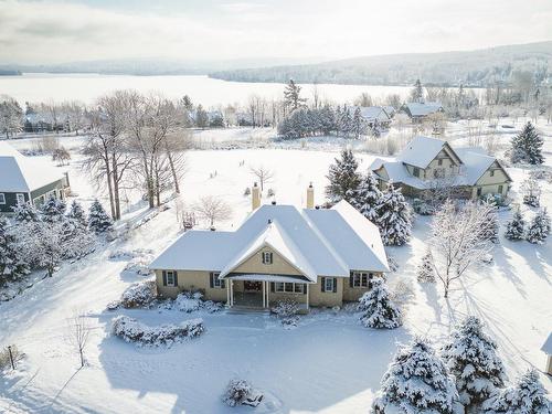 FaÃ§ade - 40 Rue Stone Haven, Lac-Brome, QC - Outdoor With Body Of Water With View