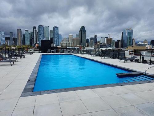Piscine - 611B-1400 Rue Ottawa, Montréal (Le Sud-Ouest), QC - Outdoor With In Ground Pool With View