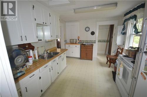 501 Moore Street, Renfrew, ON - Indoor Photo Showing Kitchen With Double Sink