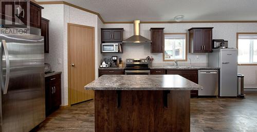 7274 Philemon Lake Road, Mcleese Lake, BC - Indoor Photo Showing Kitchen
