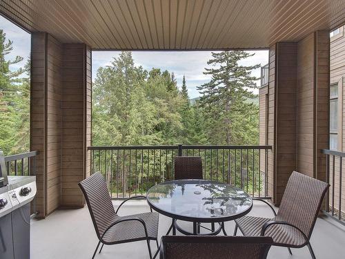 Balcony - 102-1000 Allée De Verbier, Mont-Tremblant, QC - Outdoor With Deck Patio Veranda With Exterior