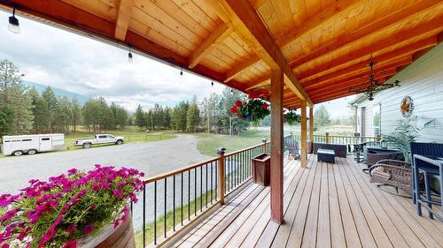 7229 Highway 3/93, Cranbrook, BC - Outdoor With Deck Patio Veranda With Exterior