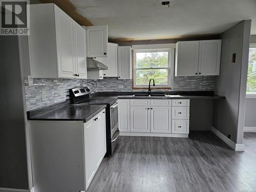 188 Main Road, Frenchman'S Cove, NL - Indoor Photo Showing Kitchen With Double Sink
