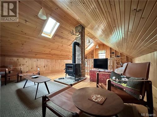 495 & 497 Rte 118, Gray Rapids, NB - Indoor With Fireplace