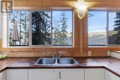 Lot 13 Pete Martin Bay, Sicamous, BC - Indoor Photo Showing Kitchen With Double Sink