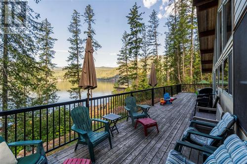Lot 13 Pete Martin Bay, Sicamous, BC - Outdoor With Body Of Water With Deck Patio Veranda With Exterior