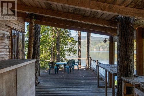 Lot 13 Pete Martin Bay, Sicamous, BC -  With Body Of Water With Deck Patio Veranda With Exterior