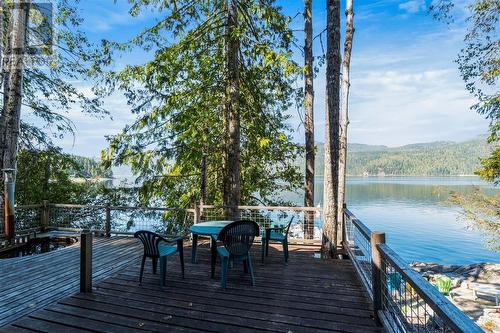 Lot 13 Pete Martin Bay, Sicamous, BC - Outdoor With Body Of Water With Deck Patio Veranda With View