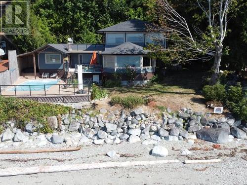 3311 Atrevida Road, Powell River, BC - Outdoor With In Ground Pool