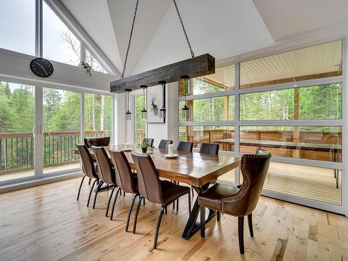 Dining room - 69 Ch. Brunette, Lac-Supérieur, QC - Indoor Photo Showing Dining Room