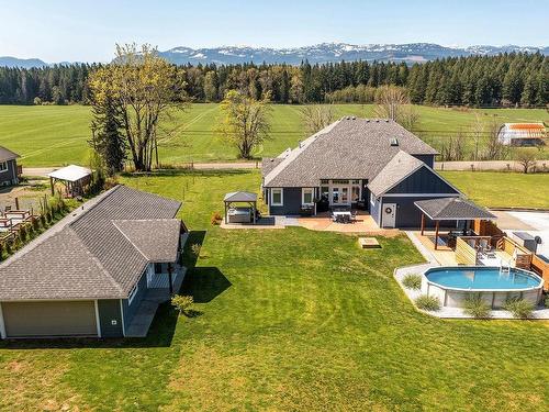 2495 Graham Rd, Courtenay, BC - Outdoor With Above Ground Pool With View