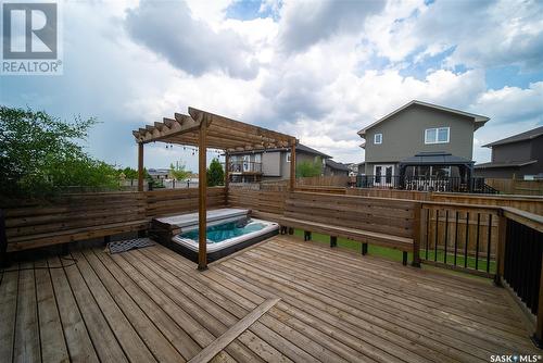 678 Lehrer Crescent, Saskatoon, SK - Outdoor With Deck Patio Veranda