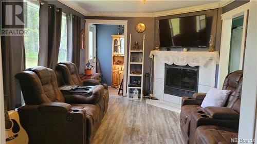 1563 Howard, Blackville, NB - Indoor Photo Showing Living Room With Fireplace